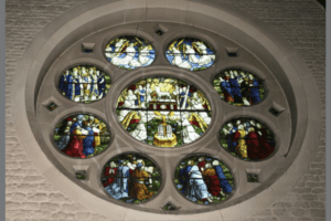 The Rose Stained Glass Window