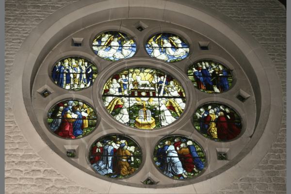 The Rose Stained Glass Window