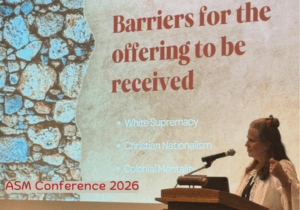 Ruth Padilla de Borst presenting at ASM